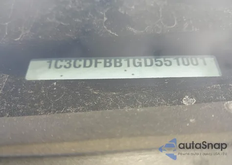 2016 Dodge Dart Sxt z USA, uszkodzony, nr VIN 1C3CDFBB1GD551001